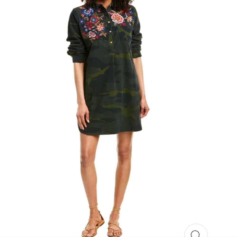 JOHNNY WAS MARGOT TUNIC DRESS SIZE SMALL